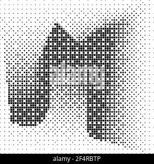Abstract Halftone Design Vector Illustration Stock Vector Image & Art ...