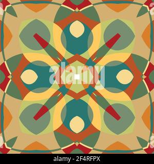 Modern Abstract Painting Wall Art Vector Illustration Stock Vector