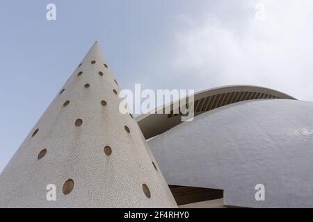 Valencia, Spain - 3 March, 2021: the iconic City of the Arts and Sciences in Valencia Stock Photo