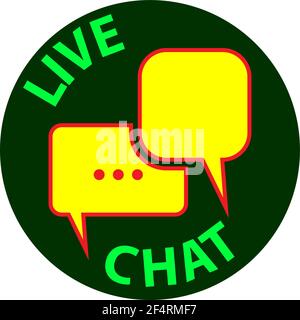 Chat Icon Set Vector Illustration Stock Vector