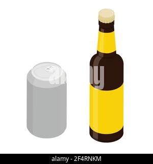 Vector isometric craft beer brewery Stock Vector Image & Art - Alamy
