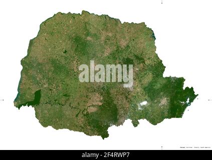 Shape of Brazil with its capital isolated on white background. Topographic  relief map. 3D rendering Stock Photo - Alamy