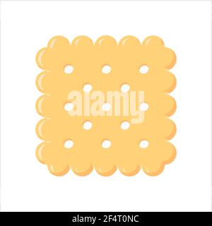 Cookie Icon, Biscuit Icon Vector Art Illustration Stock Vector