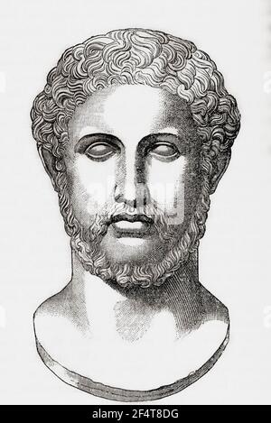 Alcibiades, son of Cleinias, a prominent Athenian statesman, orator ...