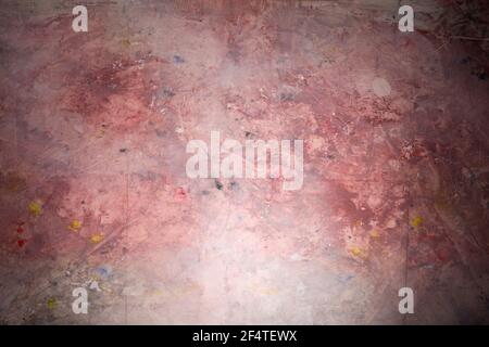 Colorful Background. Painted photographic backdrop with light spot Stock Photo