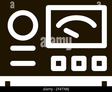 Tattoo Equipment Icon Vector Glyph Illustration Stock Vector