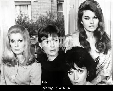 Catherine Deneuve, Geneviève Page, Françoise Fabian and Maria Latour ...