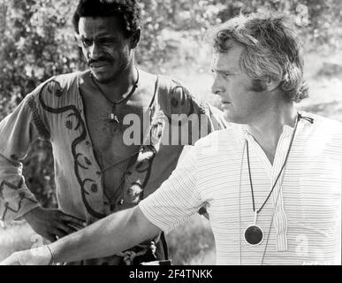 NORMAN JEWISON and CARL ANDERSON in JESUS CHRIST, SUPERSTAR (1973), directed by NORMAN JEWISON. Credit: UNIVERSAL/ROBERT STIGWOOD / Album Stock Photo