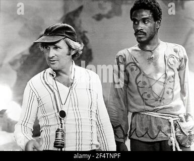 NORMAN JEWISON and CARL ANDERSON in JESUS CHRIST, SUPERSTAR (1973), directed by NORMAN JEWISON. Credit: UNIVERSAL/ROBERT STIGWOOD / Album Stock Photo