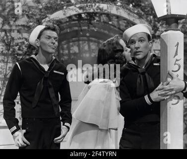GENE KELLY, FRANK SINATRA and KATHRYN GRAYSON in ANCHORS AWEIGH (1945),  directed by GEORGE SIDNEY. Credit: M.G.M / Album Stock Photo - Alamy