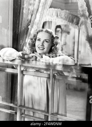 BETTY GRABLE in THE SHOCKING MISS PILGRIM (1947), directed by GEORGE