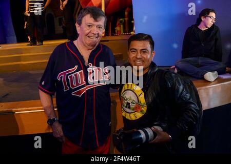 Luis Gutierrez  fotografo  en la pasarela y obra de teatro ¨La Villa de Santa Claus ¨ producida por Xavier López 'Chabelo' llevada a cabo en el foro Chapultepec.©Foto: Francisco Morales/NortePhoto( Stock Photo