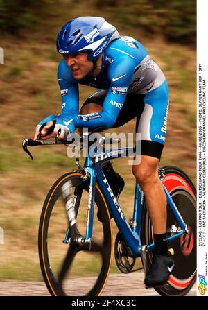 CYCLING UCI PRO TOUR DEUTSCHLAND TOUR 2006 08 08 2006 PHOTO OLIVIER GAUTHIER DPPI STAGE 7 BAD SACKINGEN VLADIMIR GUSEV RUS DISCOVERY CHANNEL PRO CYCLING TEAM Stock Photo Alamy