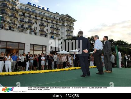 GOLF - EVIAN MASTERS 2007 - EVIAN MASTERS GOLF CLUB - 26-29/07/2007 - PHOTO : OLIVIER GAUTHIER / DPPI GALA HOTEL ROYAL - 28/07/07 Stock Photo