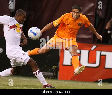 Lionel Messi had a goal for Barcelona. FC Barcelona demolished New York Red  Bulls 4-1 before over 79,000 fans in Giants stadium, East Rutherford, New  Stock Photo - Alamy