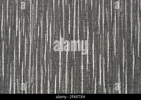 Fabric Glossy Texture of Vertical Lines on White Background Stock Photo