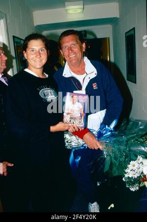 Yugoslavian tennis player Monica Seles, 1990s Stock Photo