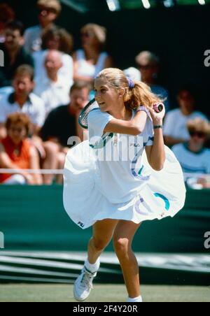 Yugoslavian tennis player Monica Seles, 1990s Stock Photo