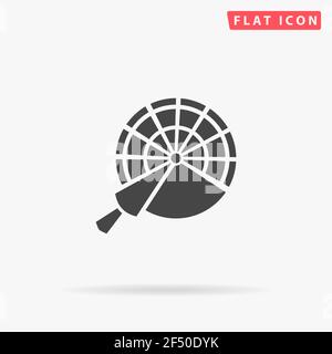 Engine Order Telegraph flat vector icon. Hand drawn style design illustrations. Stock Vector