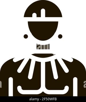 Young Aztec Man Icon Vector Outline Illustration Stock Vector Image ...