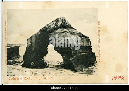 Cathedral Rock, La Jolla LAI. CATHEDRAL ROCK Stock Photo