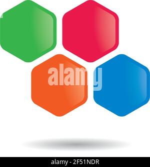 Honey logo template vector icon illustration design Stock Vector