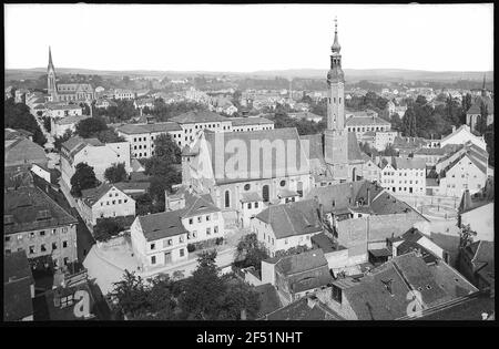 Zittau. View over the city Stock Photo