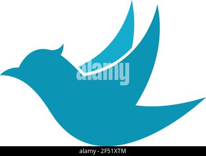 Hummingbird logo template vector icon illustration design Stock Vector