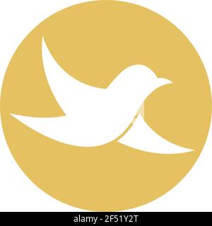 Hummingbird logo template vector icon illustration design Stock Vector
