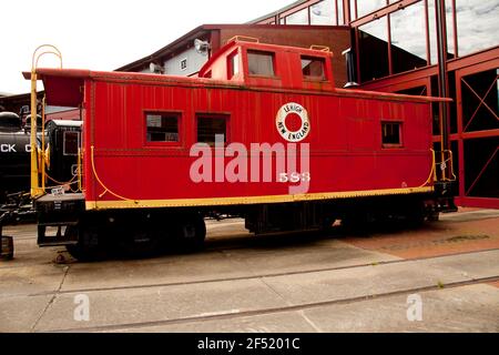 Steamtown National Historic Site, Pennsylvania, USA. The American Industrial Revolution. Stock Photo