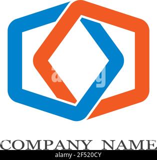 Corporate logo template vector icon illustration design Stock Vector