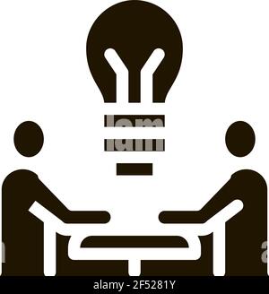 Problem solving black glyph icon Stock Vector Image & Art - Alamy