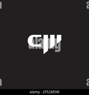 CM C M Letter Logo Design with Swoosh and Black Lines. Modern Creative ...