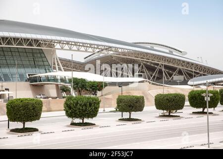 Al Shaqab Horse Racing Academy & Ottoman Stables, Doha, Qatar Stock Photo