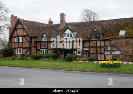 The Malt House, Charlecote, Warwickshire, England, UK Stock Photo