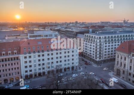 geography / travel, Germany, Berlin, Berlin to the sunset, Additional-Rights-Clearance-Info-Not-Available Stock Photo