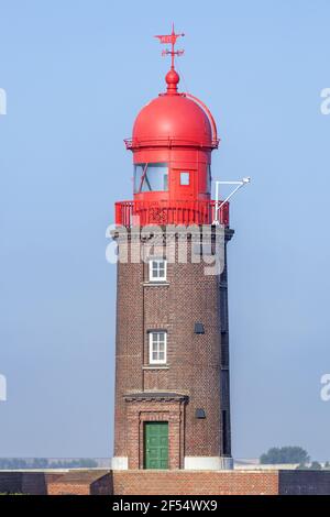geography / travel, Germany, Bremen, Bremerhaven, lighthouse at the Geestemole in Bremerhaven, Hanseat, Additional-Rights-Clearance-Info-Not-Available