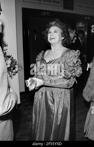 Pat Phoenix at the Queens Hotel Leeds in Mar 1984 Stock Photo - Alamy