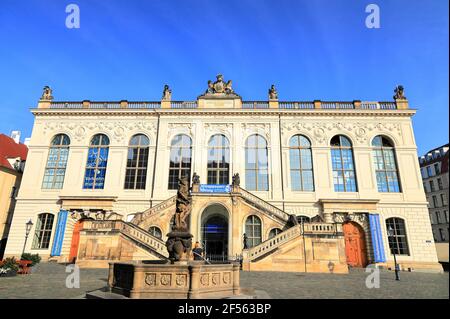Johanneum Museum of Transport in Dresden. Saxony, Germany, Europe. Stock Photo