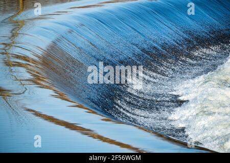 water flow at Drinking water supply Stock Photo
