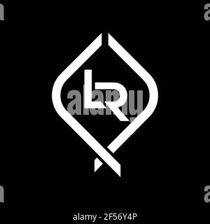 LR. Monogram of Two letters L & R. Luxury, simple, stylish and elegant ...