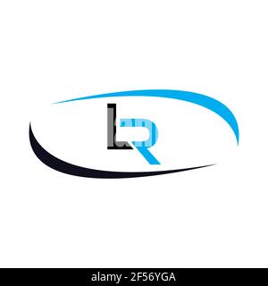 LR. Monogram of Two letters L & R. Luxury, simple, stylish and elegant ...