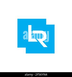 LR. Monogram of Two letters L & R. Luxury, simple, stylish and elegant ...