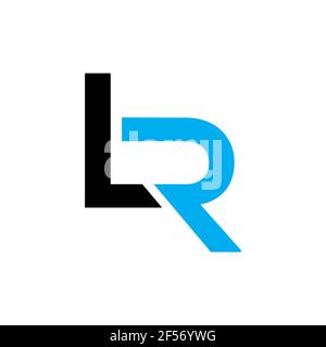 LR. Monogram of Two letters L & R. Luxury, simple, stylish and elegant ...