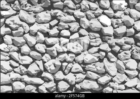 Background stones vector illustration Stock Vector