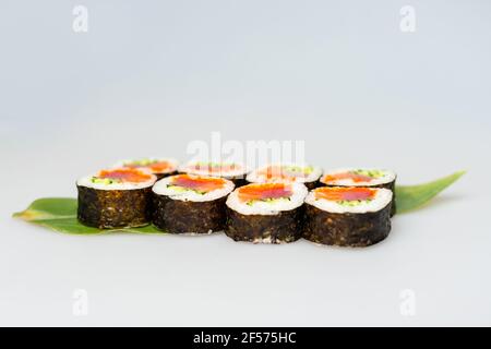 Fresh Spring Roll with shrimps, Vietnamese Food Stock Photo