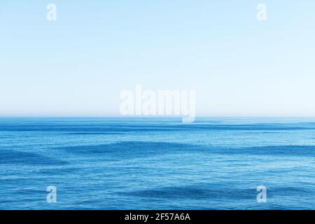 Blue ocean water abstract background Stock Photo
