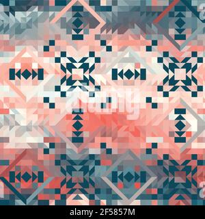 Seamless abstract trendy pattern for surface print Stock Vector