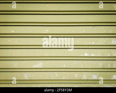 Garage door texture background for design with copy space Stock Photo