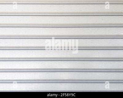 garage door stripped texture wall space background for design Stock Photo